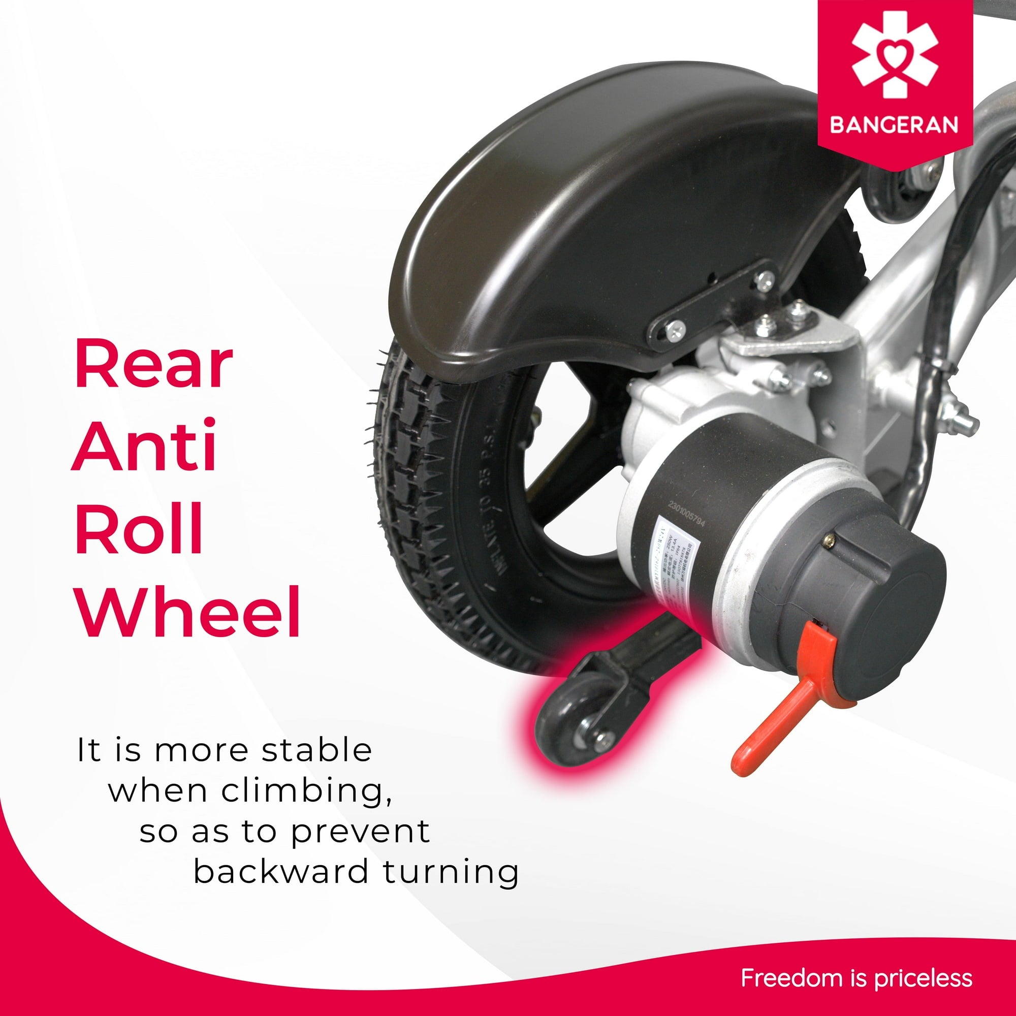 Mammoth Ergonomic All Terrain Compact Electric Wheelchair