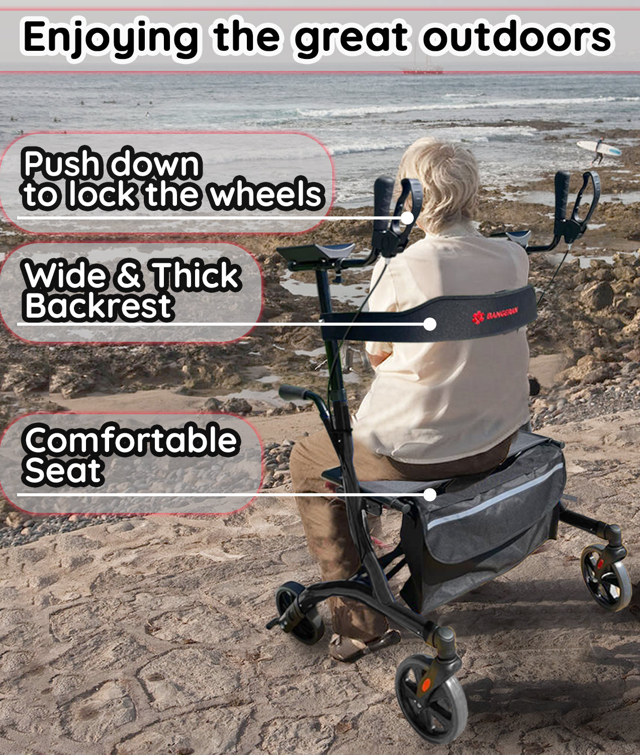 BreezeStride Rollator