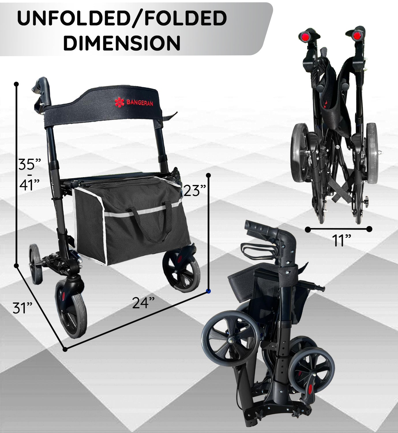 EasyCarryMate Rollator