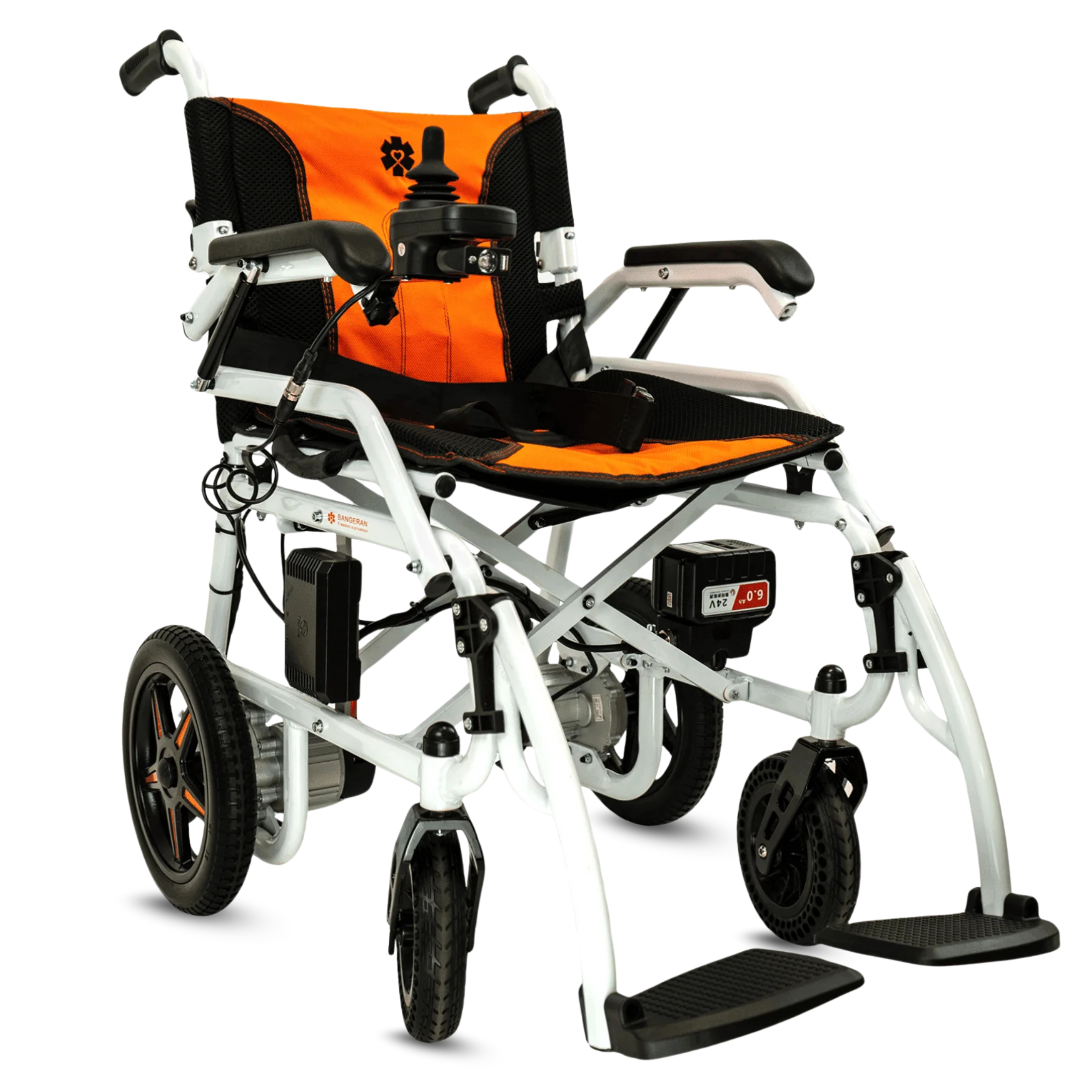 Ultra-Lightweight Portable Compact Folding Travel Electric Wheelchair