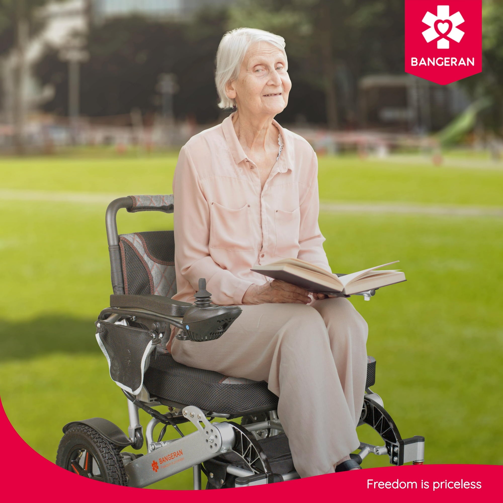 Mammoth Ergonomic All Terrain Compact Electric Wheelchair